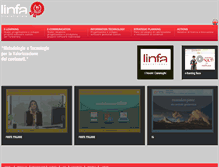 Tablet Screenshot of linfa.it